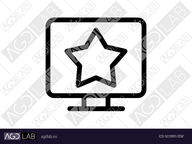 Screen star icon