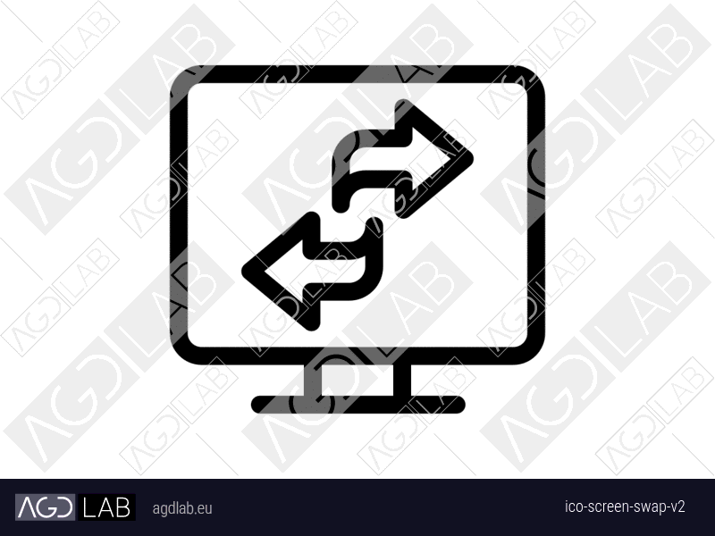 Screen swap alternative version icon