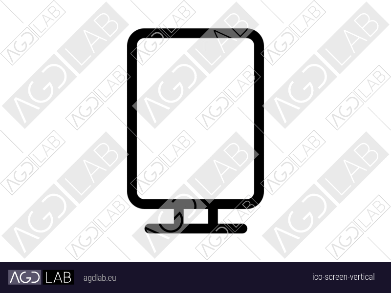 Screen vertical icon