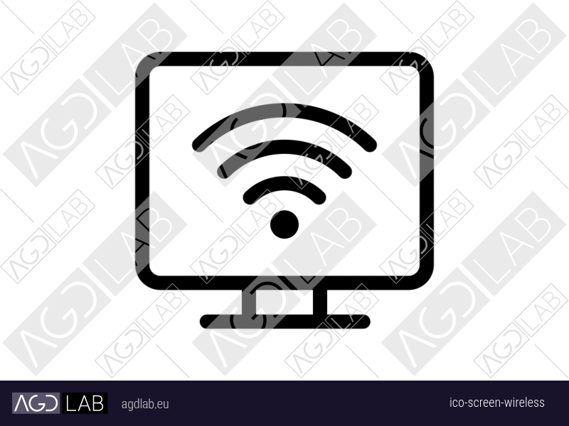 Screen wireless icon