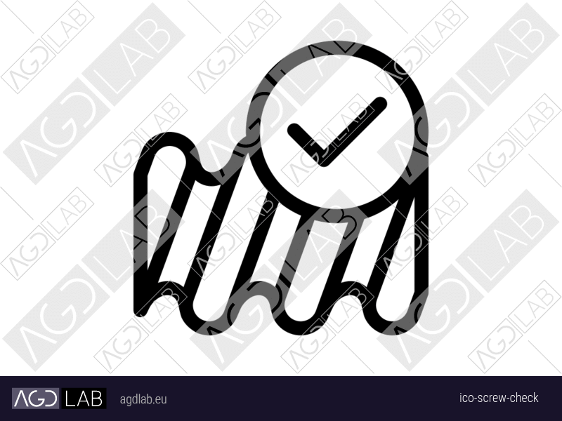 Screw check icon