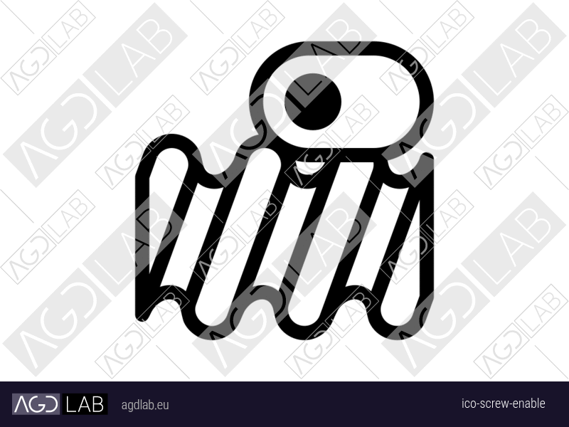 Screw enable icon