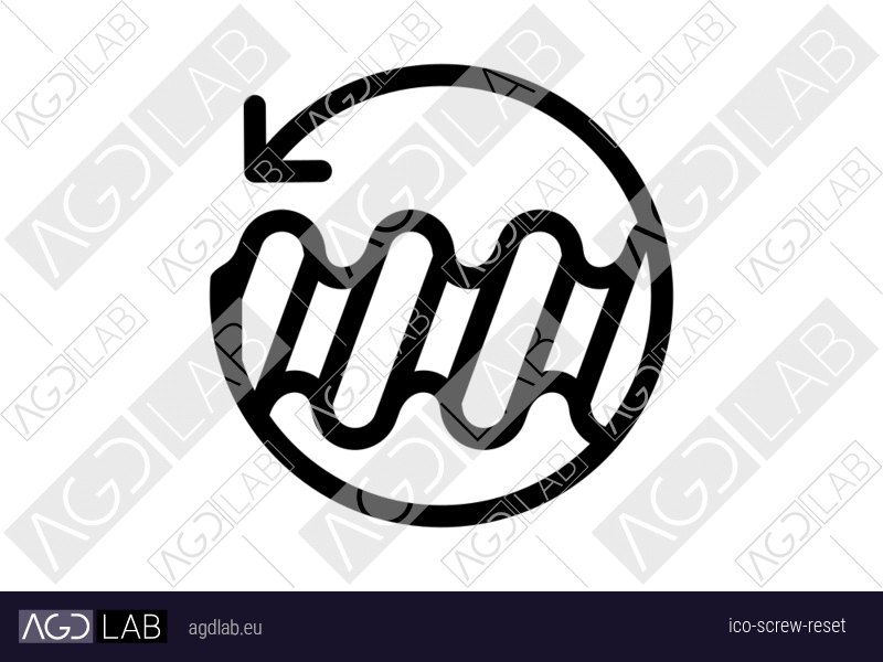 Screw reset icon