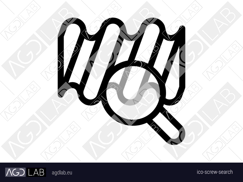 Screw search icon
