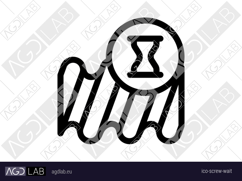 Screw wait icon