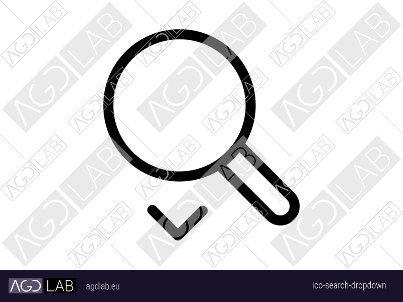 Search dropdown icon