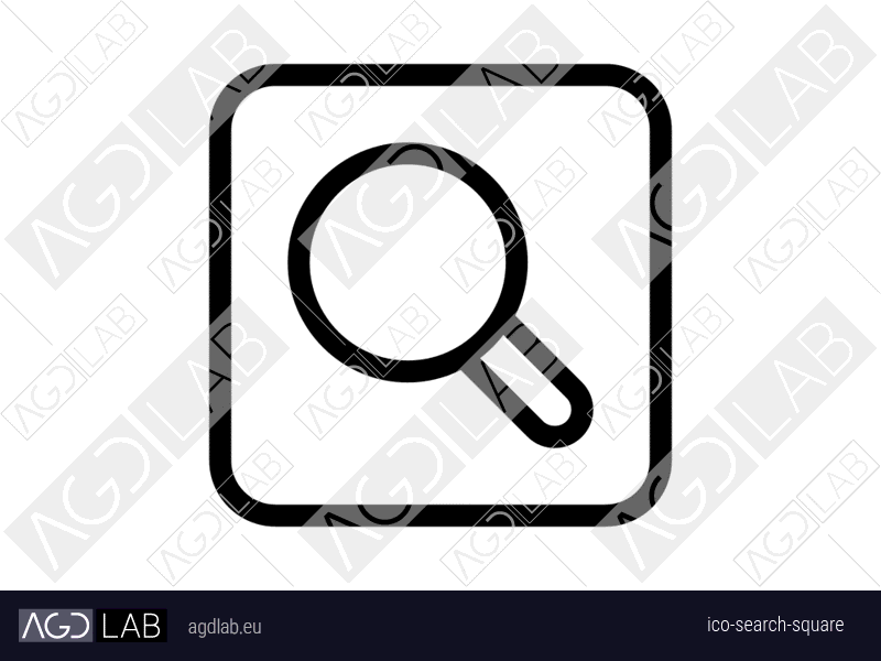 Search square icon