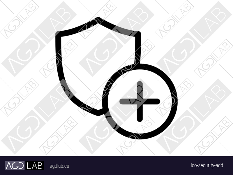 Security add icon