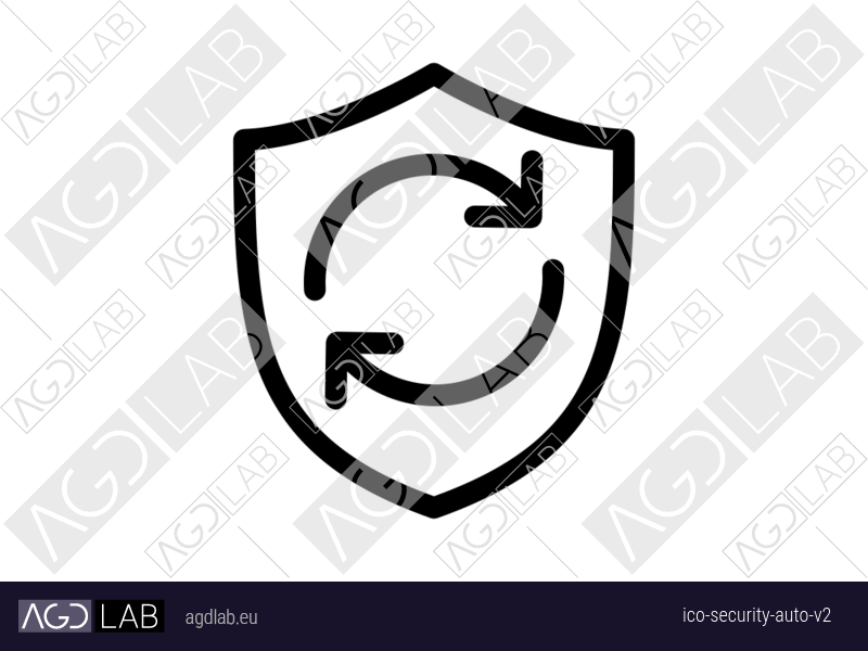 Security auto alternative version icon