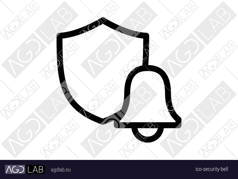 Security bell icon