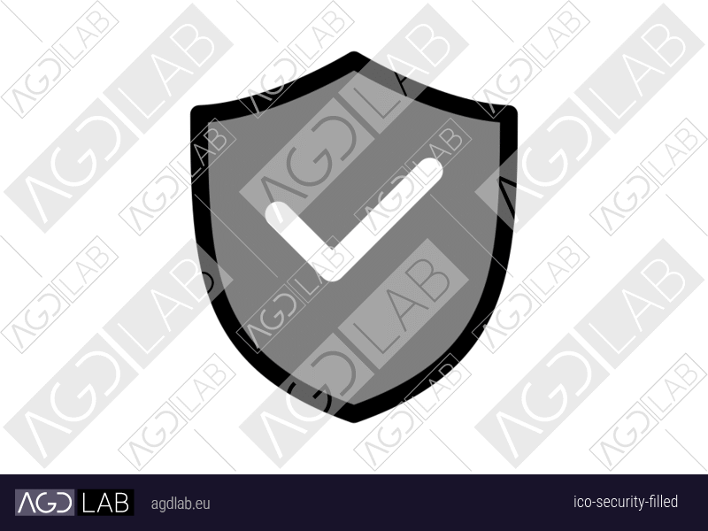 Security filled icon