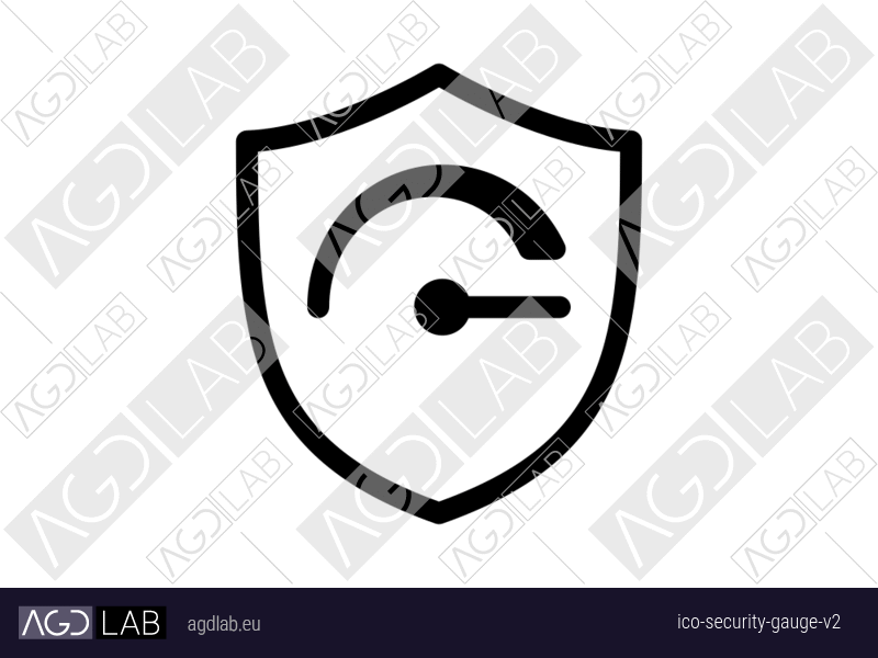 Security gauge alternative version icon