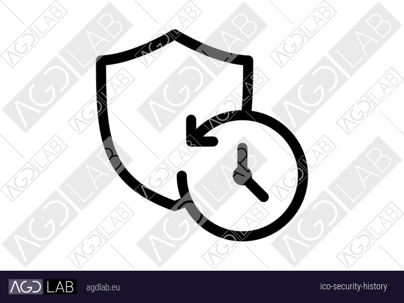 Security history icon