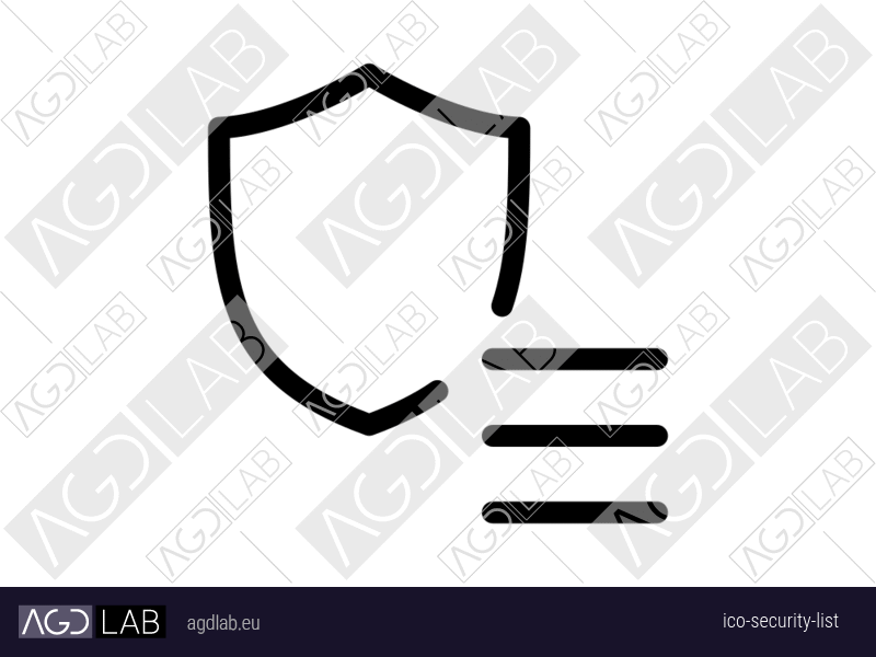 Security list icon