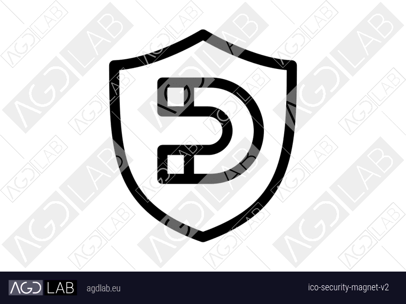 Security magnet alternative version icon