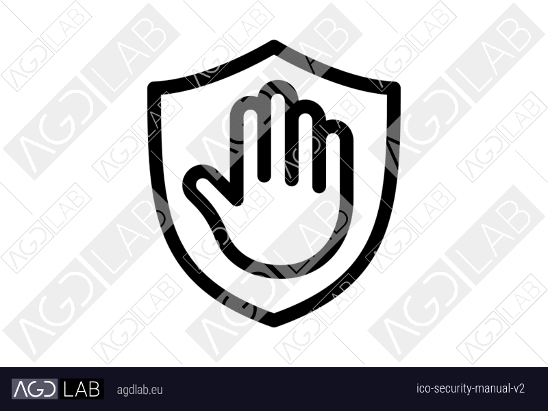 Security manual alternative version icon