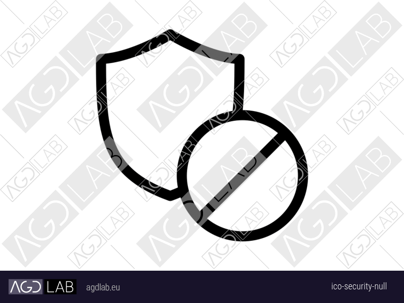 Security null icon