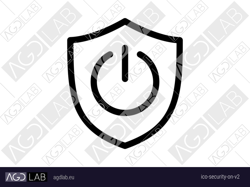 Security ON alternative version icon