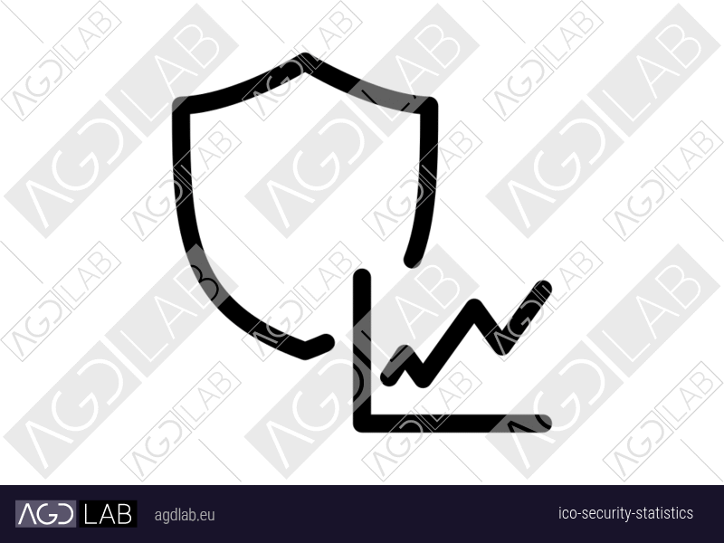 Security statistics icon