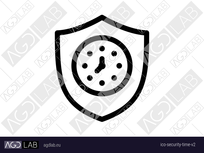 Security time alternative version icon