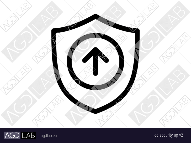 Security up alternative version icon