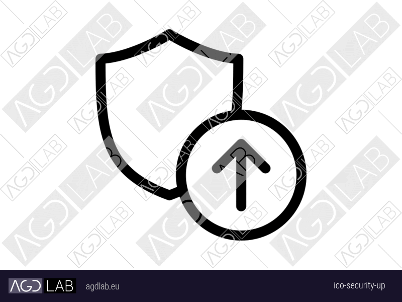 Security up icon