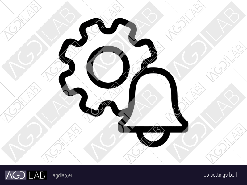 Settings bell icon