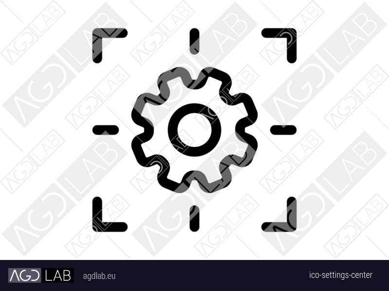 Settings center icon