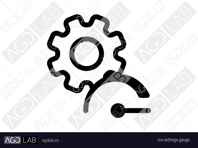 Settings gauge icon
