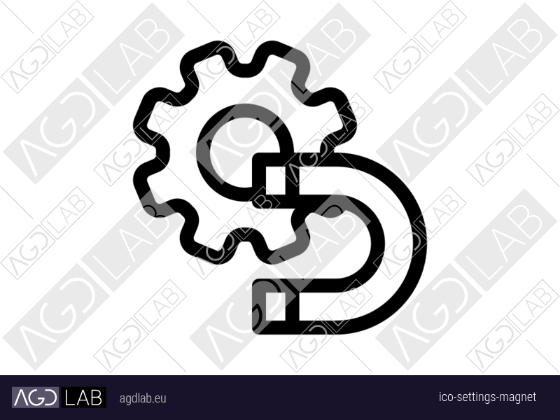 Settings magnet icon