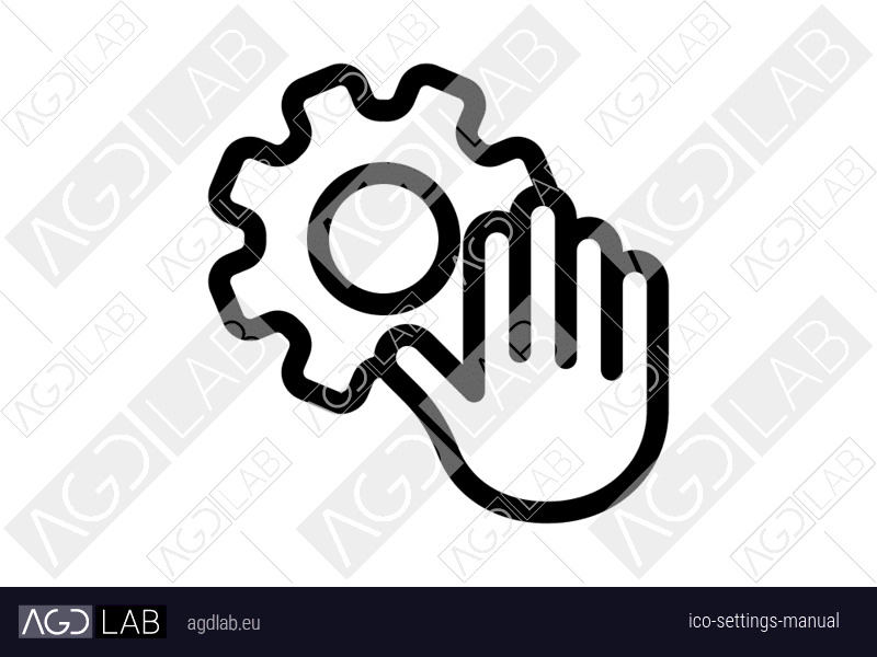 Settings manual icon