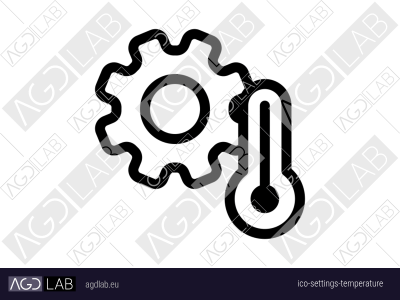 Settings temperature icon