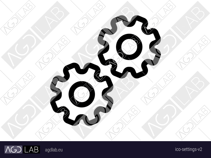 Settings alternative version icon