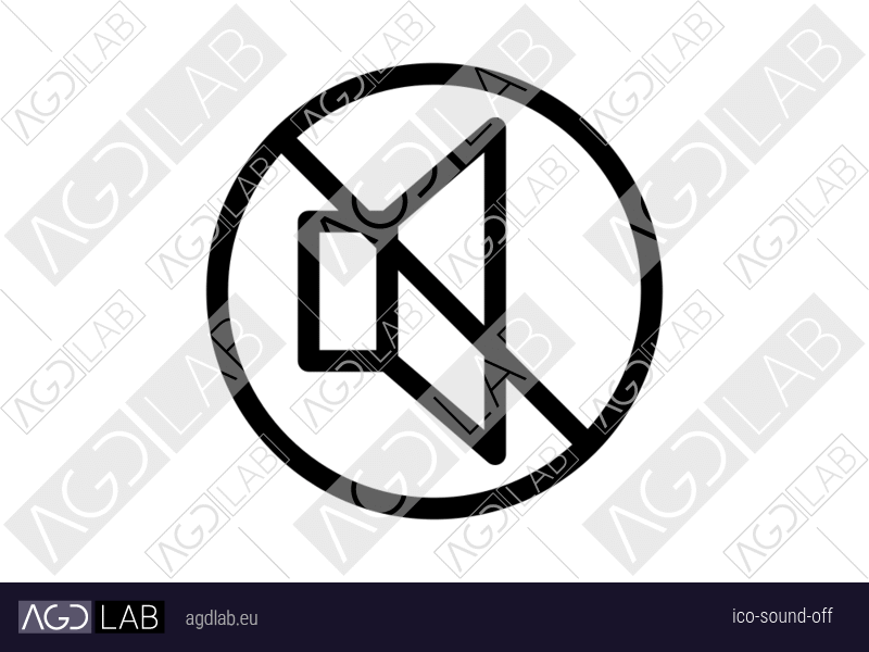 Sound off icon
