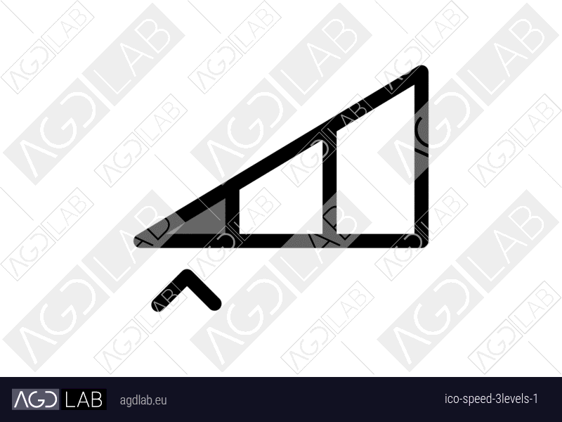 Speed 3levels 1 icon