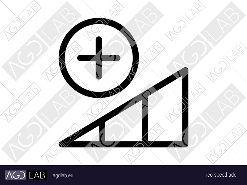 Speed add icon