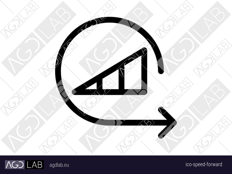 Speed forward icon