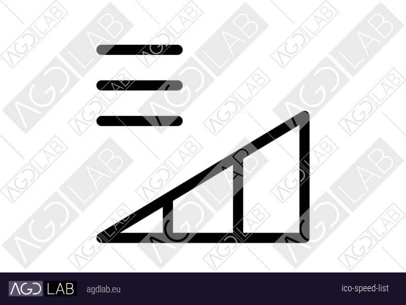 Speed list icon