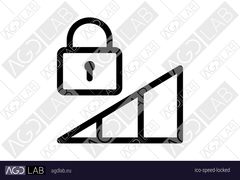 Speed locked icon