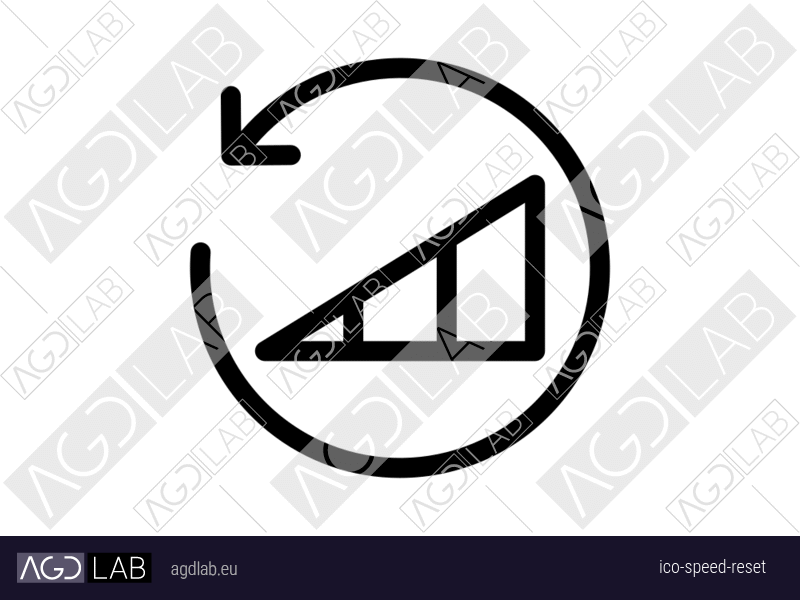 Speed reset icon