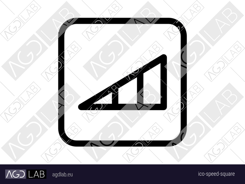 Speed square icon