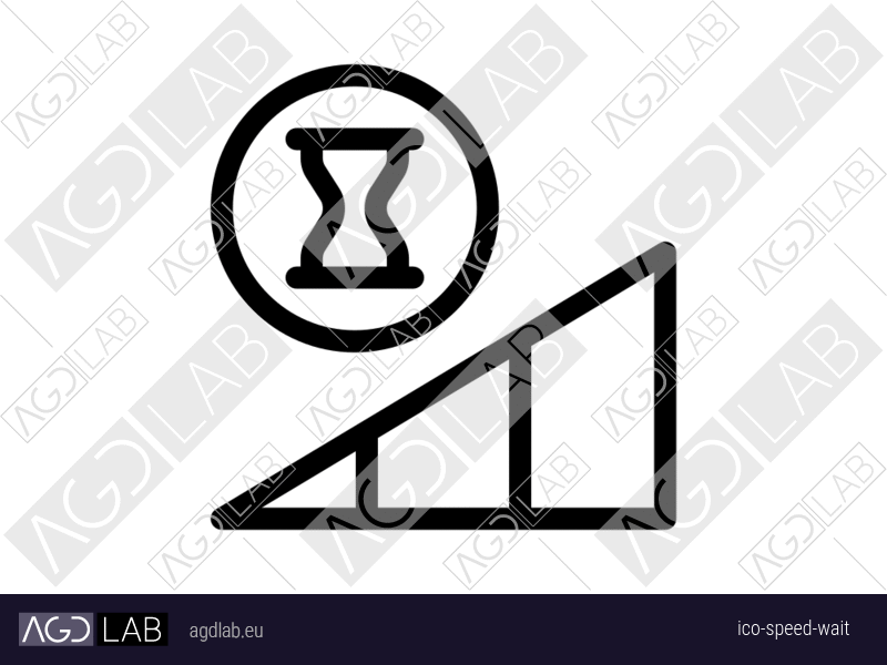 Speed wait icon