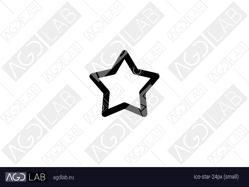 Star 24px (small) icon