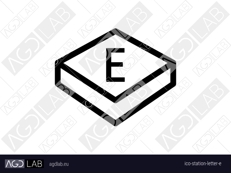 Station letter E icon