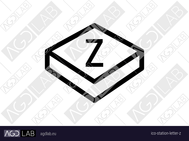 Station letter Z icon