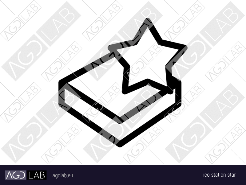 Station star icon