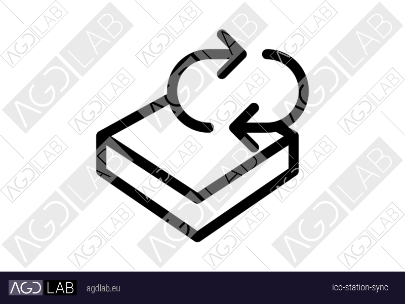 Station sync icon