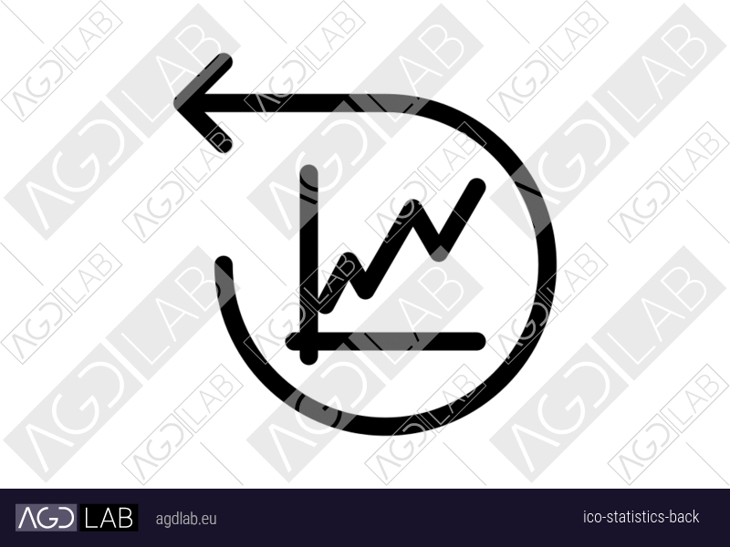 Statistics back icon