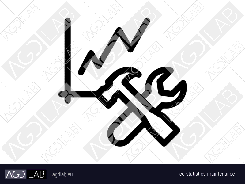 Statistics maintenance icon