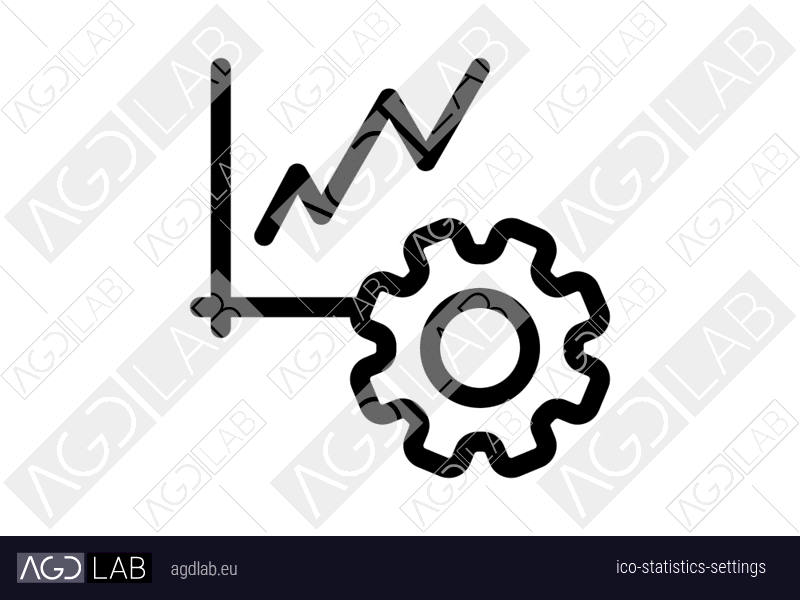 Statistics settings icon